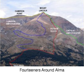 Fourteeners Around Alma